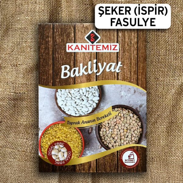 Şeker (İspir) Fasulye (Kutu) 2 Kg