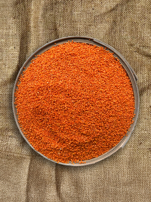 Yerli Kırmızı Futbol Mercimek 1 Kg