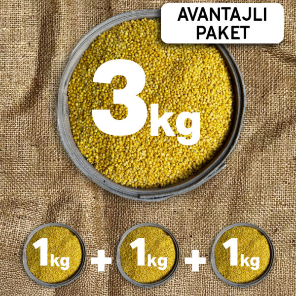 Doğal Kırık Yarma Fırsat Paketi (3 kg)