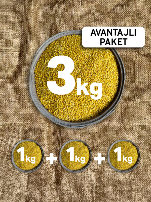 Doğal Kırık Yarma Fırsat Paketi (3 kg)