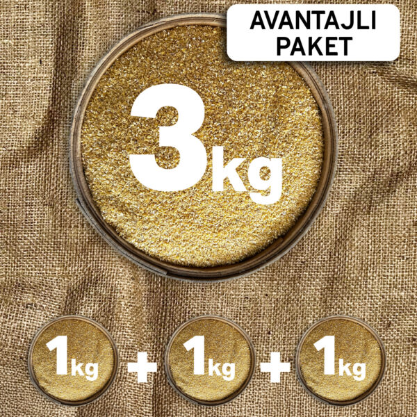 Doğal Kırık Yarma Fırsat Paketi (3 kg)