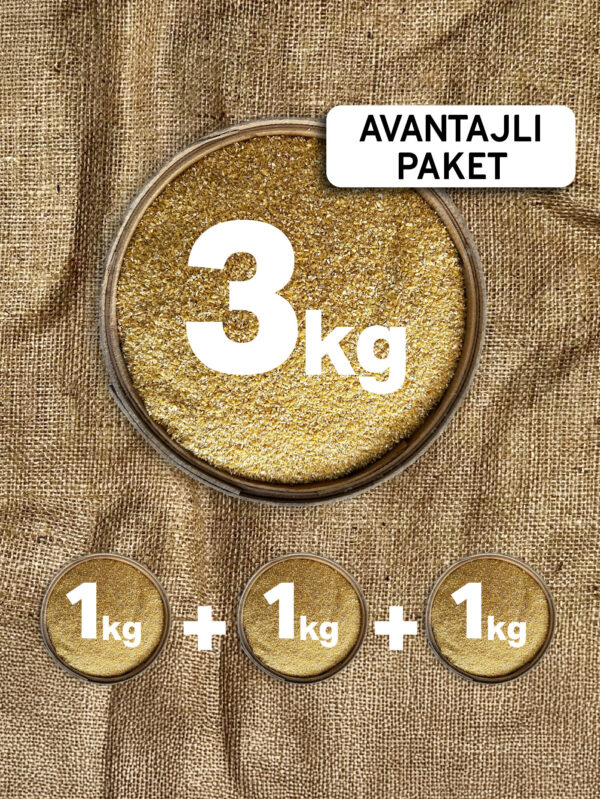 Doğal Kırık Yarma Fırsat Paketi (3 kg)