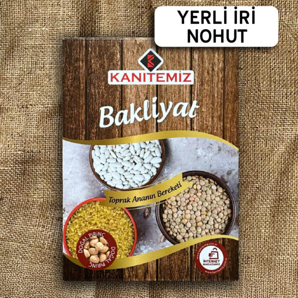 Yerli İri Nohut 2 Kg (Kutu)