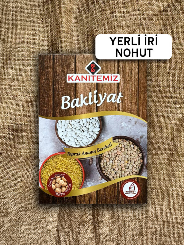 Yerli İri Nohut 2 Kg (Kutu)